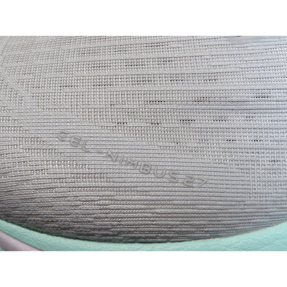 Asics Gel Nimbus 27 Running Shoes Womens Size 7.5 Gray Sneakers 1012B753 Road - Picture 11 of 11